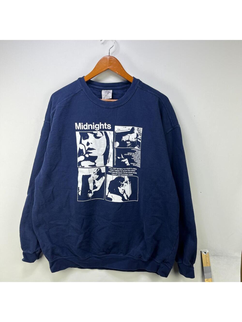 Vintage Taylor Swift Midnights Tour Sweatshirt 2XL